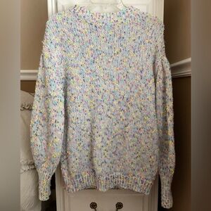 SHEIN Pastel Speckled Women's Sweater